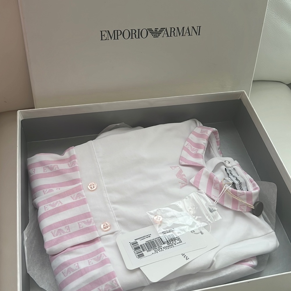 Emporio Armani logo set